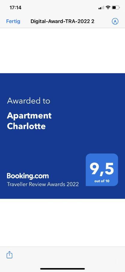 Apartment Charlotte Zirkow Exterior foto